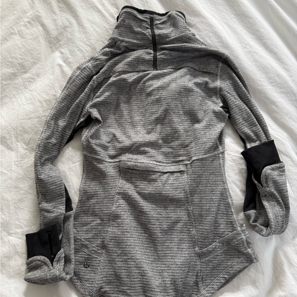 Lululemon Athletica Gray and Black Hoodie - Picture 3 of 3